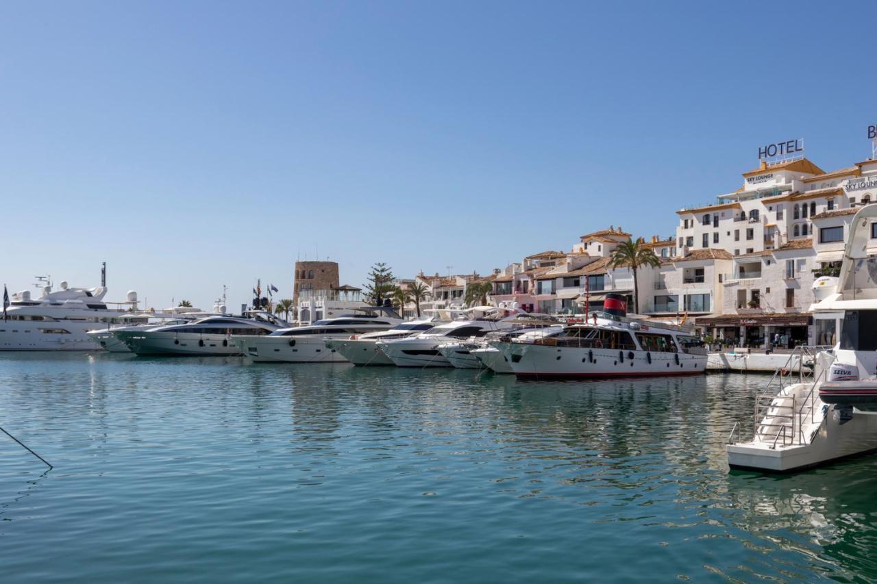 Apartament Luxurious Frontline Penthouse In Puerto Banus Marbella Zewnętrze zdjęcie